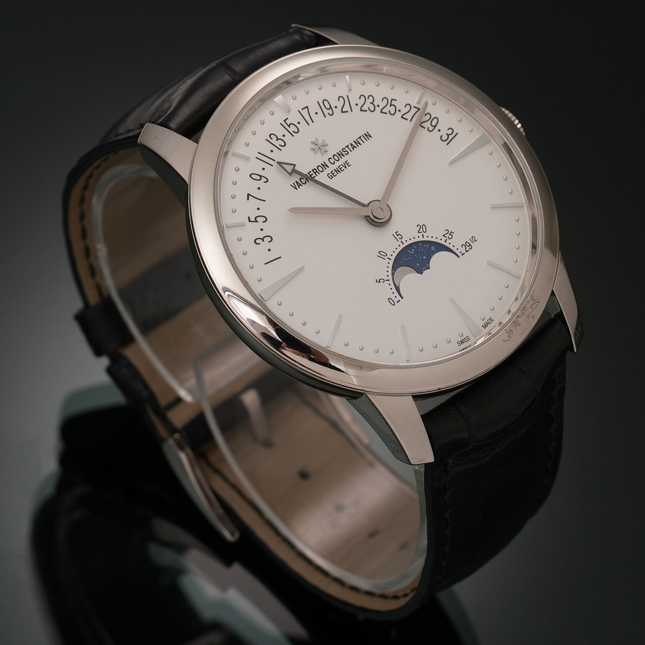 VACHERON CONSTANTIN(USED)바쉐론 콘스탄틴 패트리모니 레트로 그레이드 데이트 문페이즈 4010U